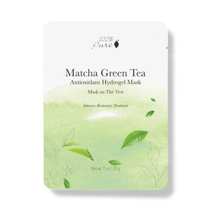Matcha Green Tea Antioxidant Hydrogel Mask